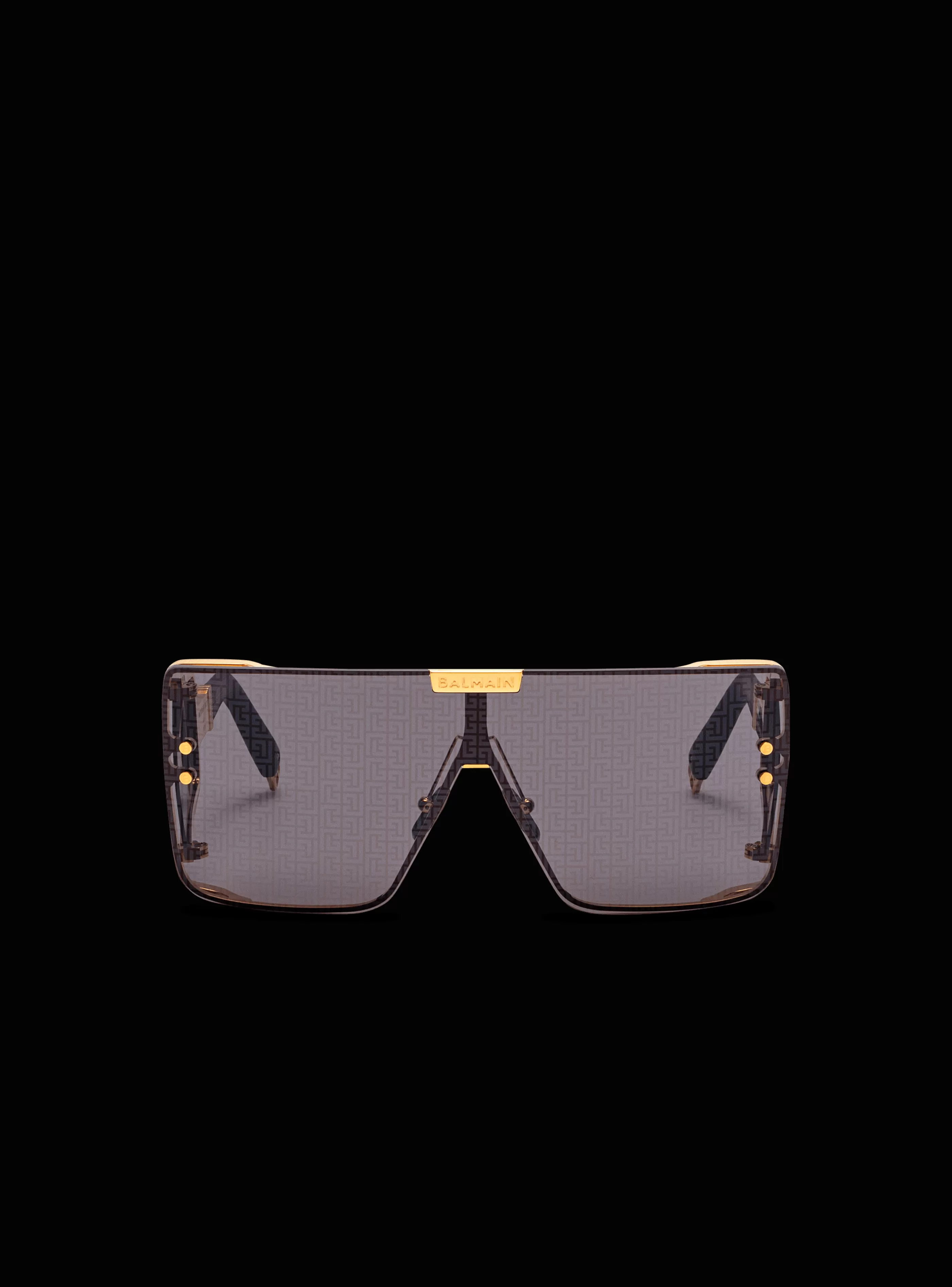 Balmain Occhiali | Occhiali-Wonder Boy Monogram Sunglasses black