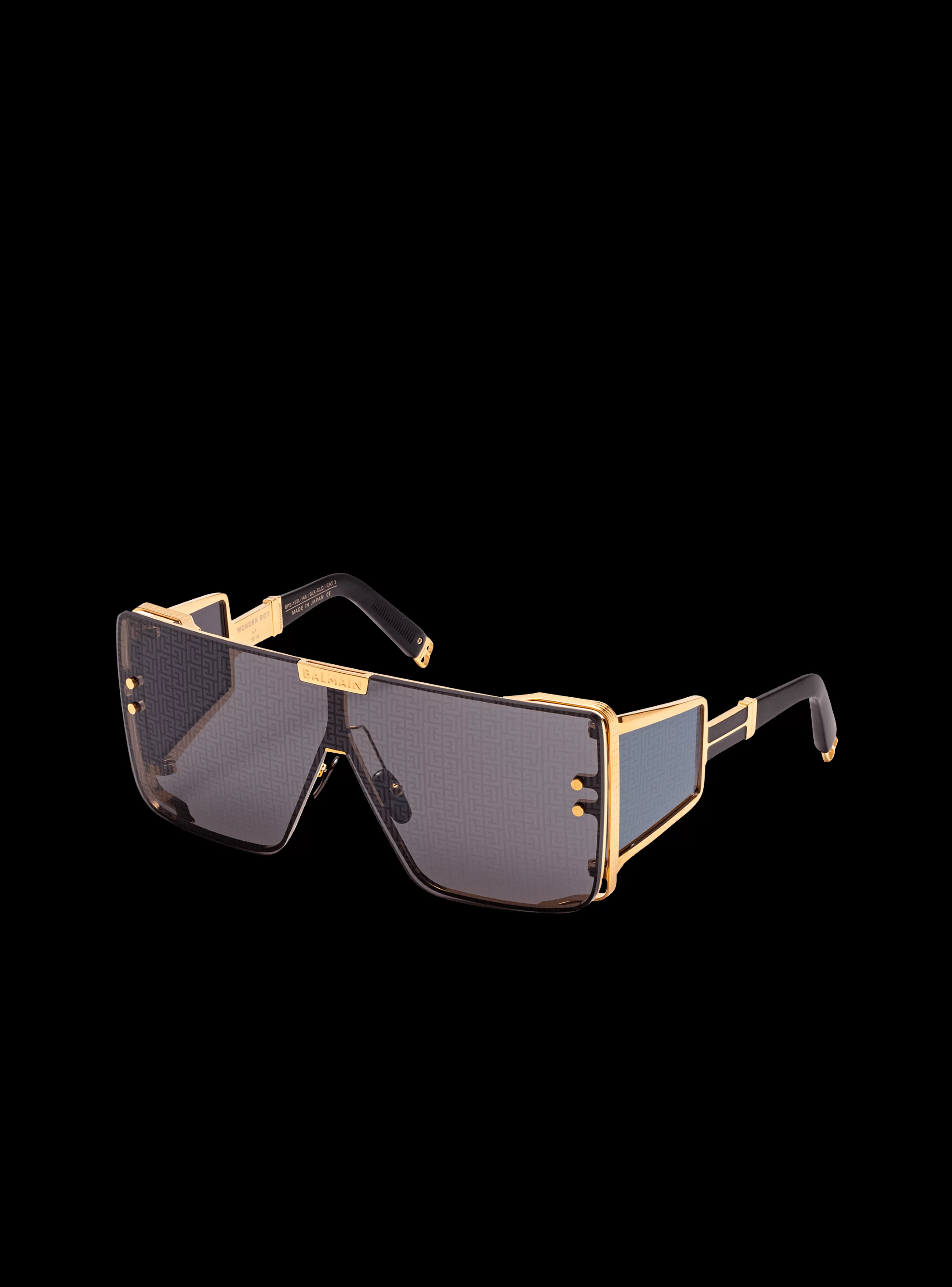 Balmain Occhiali | Occhiali-Wonder Boy Monogram Sunglasses black